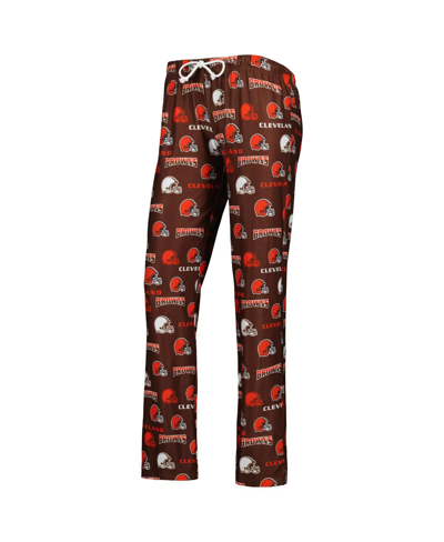 Concepts Sport Brown Cleveland Browns Breakthrough Knit Pants In Brown