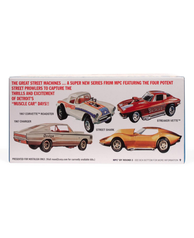 Round 2 1967 Chevy Corvette Stingray Streaker Vette Model Kit In Multi