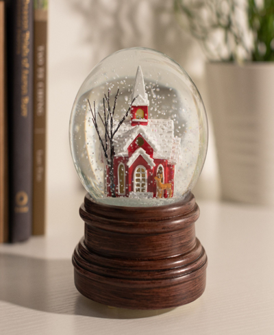 Shop Ashfield & Harkness Sanctuary Church Snow Globe In Multi