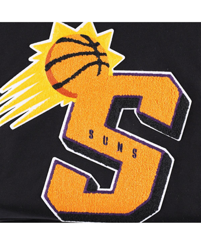 Pro Standard Black Phoenix Suns Mash Up Capsule Pullover Hoodie In Black