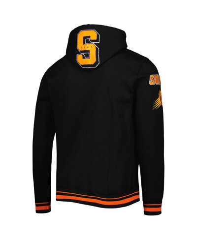 Pro Standard Black Phoenix Suns Mash Up Capsule Pullover Hoodie In Black