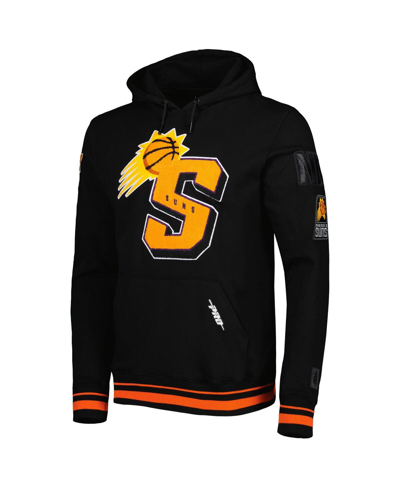 Shop Pro Standard Men's  Black Phoenix Suns Mash Up Capsule Pullover Hoodie