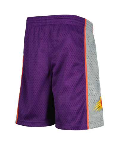 Shop Mitchell & Ness Youth Boys  Purple Phoenix Suns 1991-92 Hardwood Classics Swingman Shorts