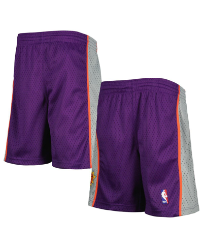 Mitchell & Ness Youth Boys  Purple Phoenix Suns 1991-92 Hardwood Classics Swingman Shorts In Purple