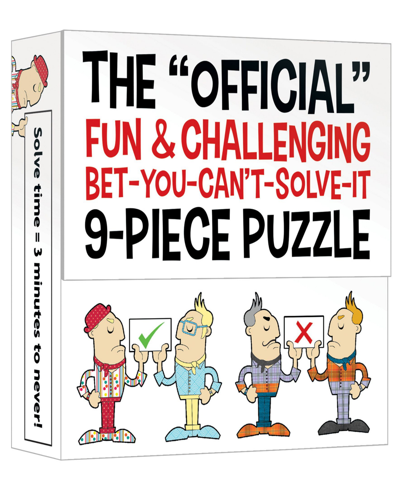 Shop All Things Equal The "official" Fun Challenging Bet-you-can't-solve-it 9-piece Puzzle In Multi