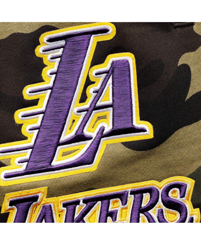 Pro Standard Men's  Camo Los Angeles Lakers Team Shorts In Camo