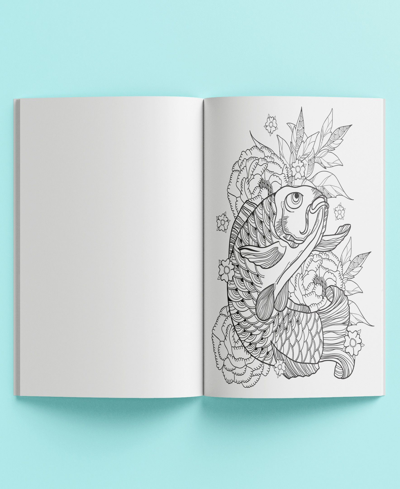Art Maker Ocean Tranquility Mindwaves Coloring Kit In Multi