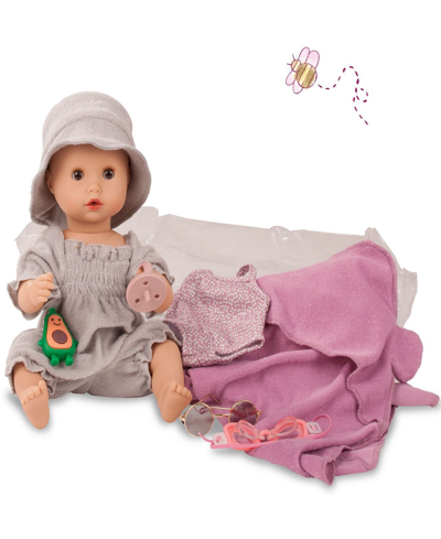 Shop Götz Sleepy Aquini Baby Baby Drink And Wet Doll In Multi