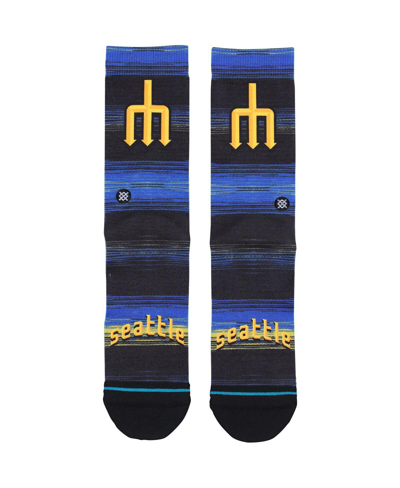 Shop Stance Men's  Seattle Mariners City Connect Crew Socks In Multi