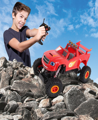 Shop Blaze And The Monster Machines Rc Rock Crawler Blaze Monster Truck In Multi