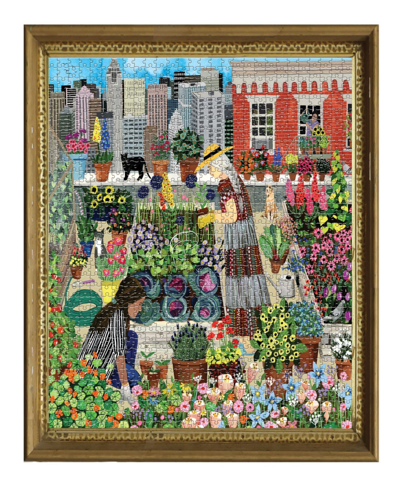 Shop Eeboo Piece And Love Urban Gardening Puzzle In Multi