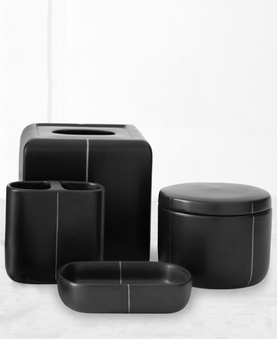 Shop Cassadecor Deko Soap Dish In Black