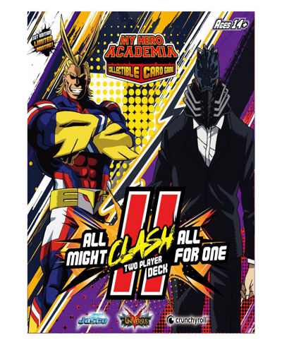 My Hero Academia All Might Vs All For One Clash Deck In Multi