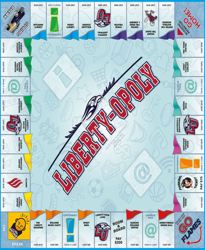 Late For The Sky Liberty-opoly Board Game In Multi