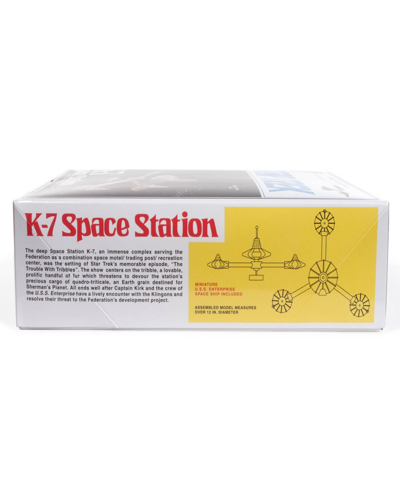 Round 2 Star Trek K-7 Space Station Model Kit In Multi