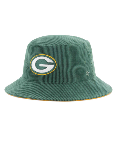 Shop 47 Brand Men's ' Green Green Bay Packers Thick Cord Bucket Hat