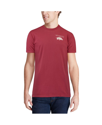 Shop Image One Men's Cardinal Arkansas Razorbacks Comfort Colors Local T-shirt
