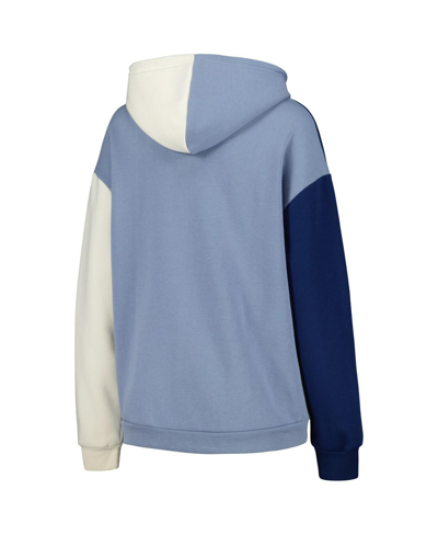 Gameday Couture Navy Syracuse Orange Hall Of Fame Colorblock Pullover Hoodie In Navy