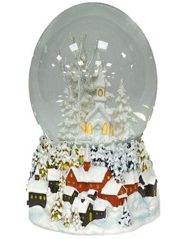 Shop Ashfield & Harkness Winterland Church Snow Globe In Multi