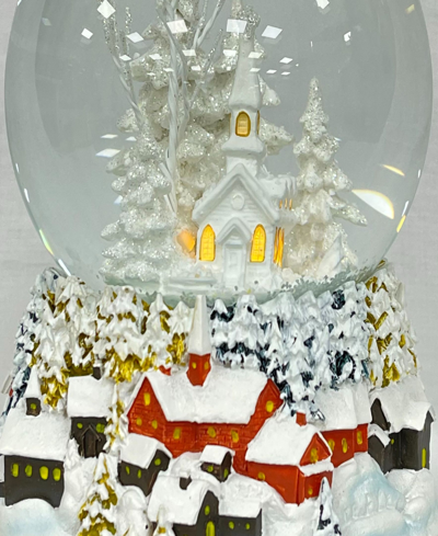 Shop Ashfield & Harkness Winterland Church Snow Globe In Multi
