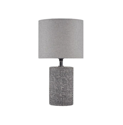 Shop Home Outfitters Grey Table Lamp , Great For Bedroom, Living Room, Modern/contemporary