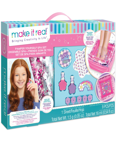 Shop Make It Real Pamper Yourself Spa Set In Multi