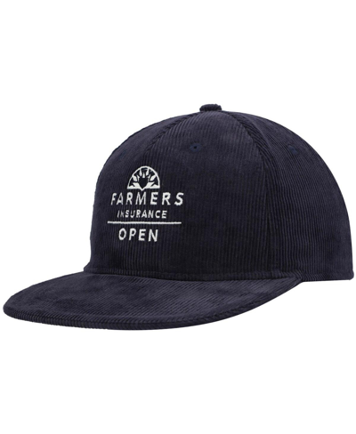Ahead Men's  Navy Farmers Insurance Open Moby Snapback Hat In Navy