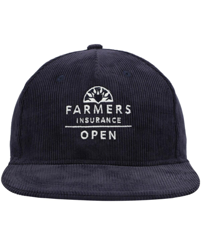 Shop Ahead Men's  Navy Farmers Insurance Open Moby Snapback Hat