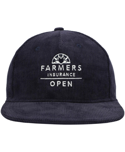 Ahead Men's  Navy Farmers Insurance Open Moby Snapback Hat In Navy