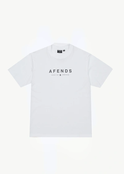 Shop Afends Retro Fit Tee In White