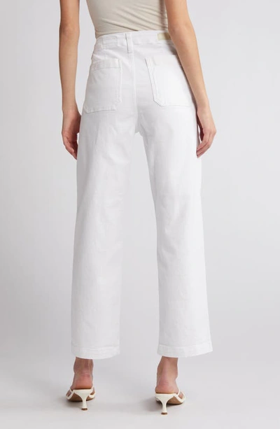 Shop Ag Analeigh High Waist Jeans In Cloud White