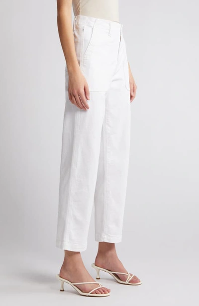 Shop Ag Analeigh High Waist Jeans In Cloud White