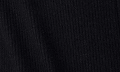 Shop Faherty Legend Long Sleeve Rib Midi Sweater Dress In Black