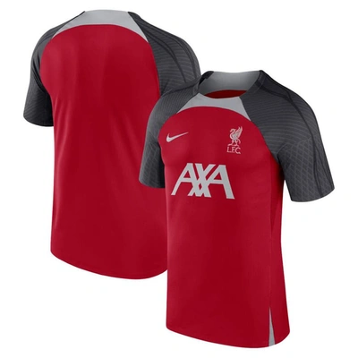 Shop Nike Red Liverpool 2023/24 Strike Training Top