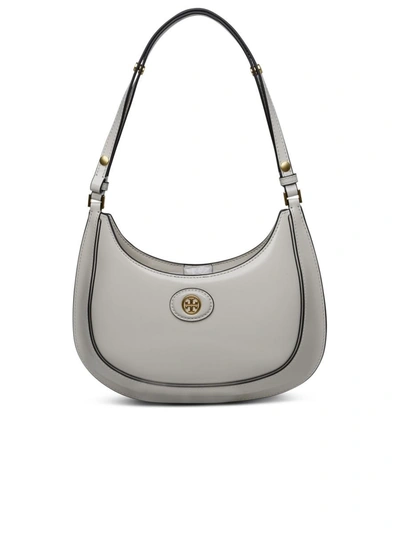 Shop Tory Burch Ivory Leather Bag In White