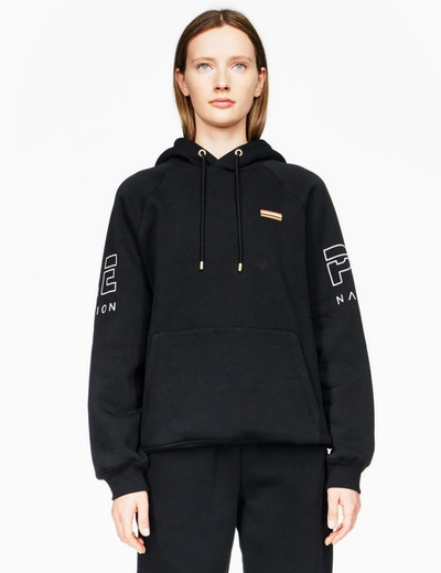 Shop P.e Nation Moneyball Hoodie In Black