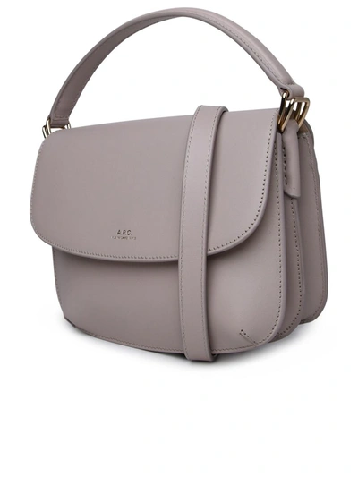 Shop Apc A.p.c. Sarah Mini Bag In Grey