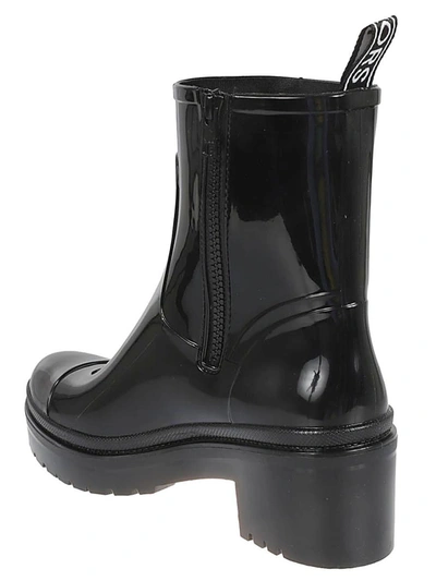 Shop Michael Kors Karis Rain Boots In Black