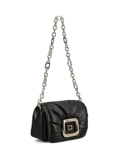 Shop Roger Vivier Handbags In Black