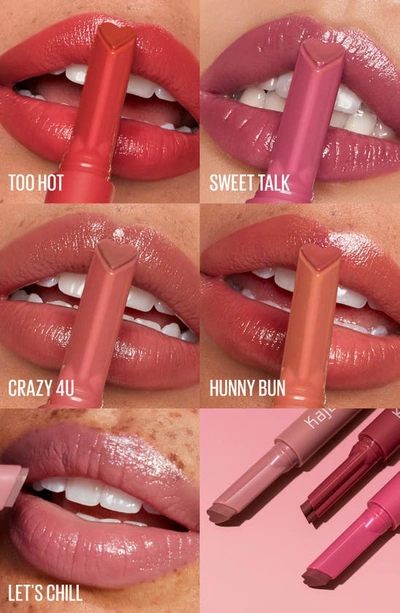 Shop Kaja Heart Melter Lip Gloss Stick In Too Hot