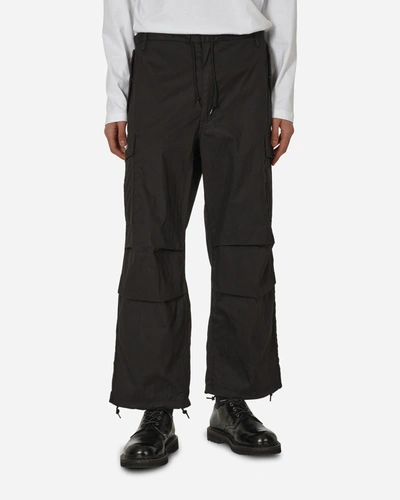 Shop Wtaps Milt0001 Trousers In Black
