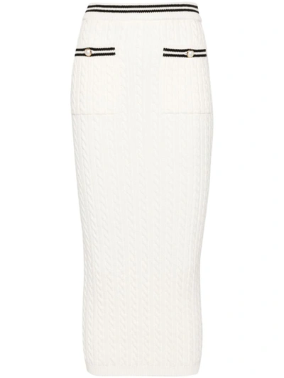 Shop Alessandra Rich Skirt Clothing In White