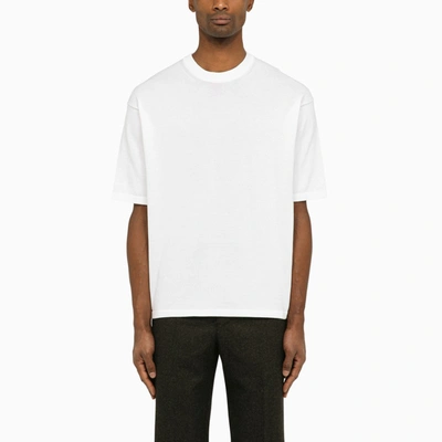 Shop Roberto Collina White Oversize Crewneck T-shirt