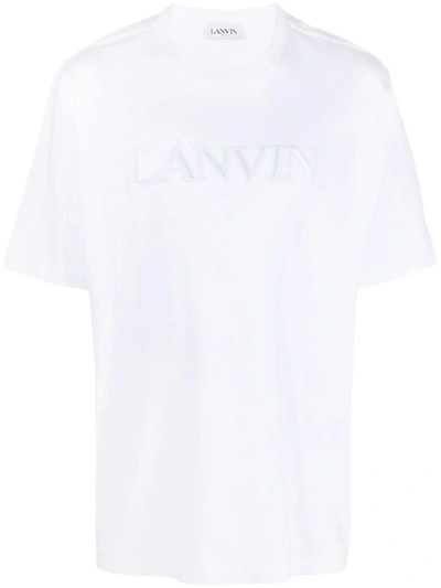 Shop Lanvin Paris Classic T-shirt Clothing In White