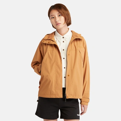 Shop Timberland Women's Waterproof Breathable Jacket In Brown