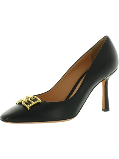 Shop Bally Evanca 85 Womens Leather Slip-on Pumps In Black