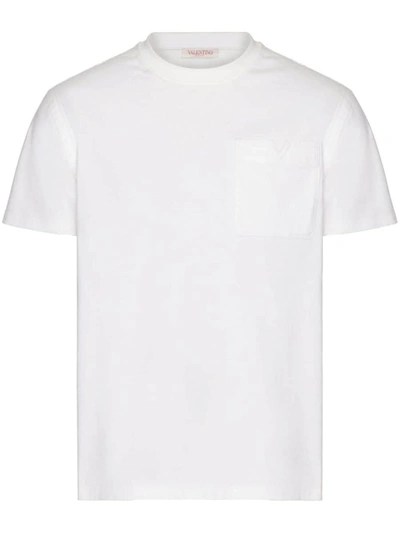 Shop Valentino T-shirts & Tops In Bianco