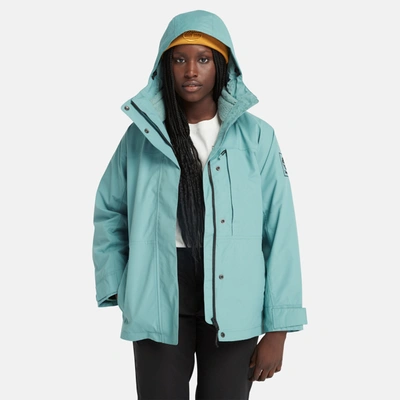 Shop Timberland Women's Benton 3-in-1 Waterproof Jacket In Blue