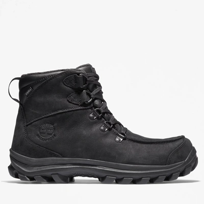 Shop Timberland Men's Chillberg Waterproof Hiking Boot In Black
