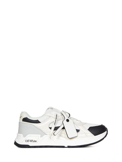 Shop Off-white Kick Off Sneakers In Bianco
